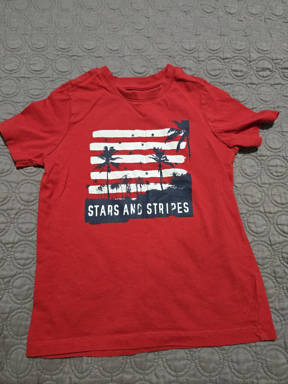 dip 4th Of July Independence Day Boys Tee Size S